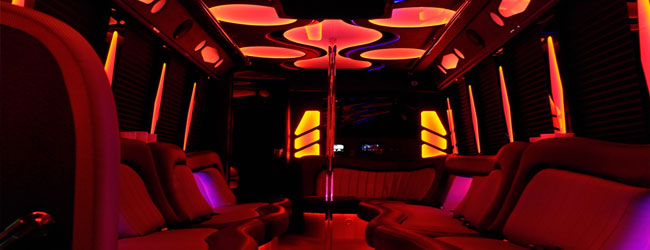 24 Pass.Party bus interior